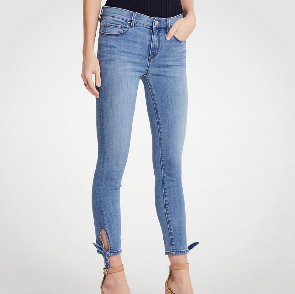 Ann taylor skinny crop jeans